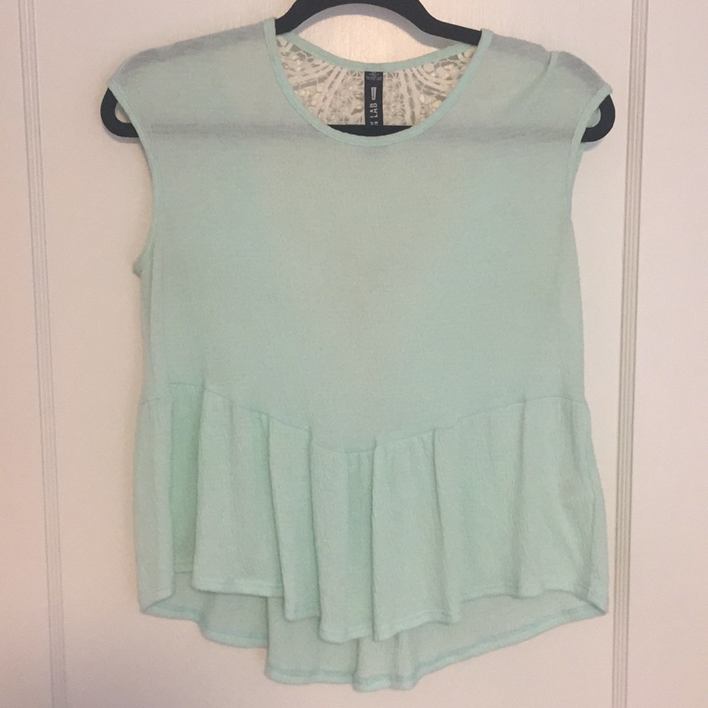 Laced back shirt